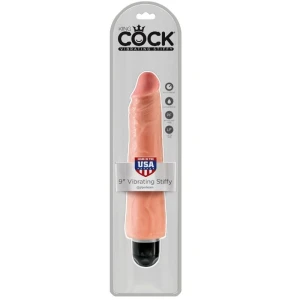 KING COCK - VIBRADOR REALÃSTICO RÃGIDO 23 CM - NATURAL